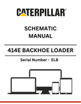 Discover the CAT 414E Backhoe Loader Schematic Manual for S/N ELB. Access detailed diagrams and specifications to enhance your equipment maintenance.