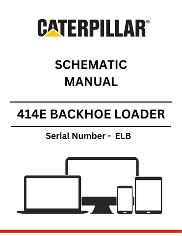 Discover the CAT 414E Backhoe Loader Schematic Manual for S/N ELB. Access detailed diagrams and specifications to enhance your equipment maintenance.