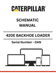Discover the CAT 420E Backhoe Loader Schematic Manual for S/N - DAN. Access detailed diagrams and specifications to enhance your equipment maintenance and repair.
