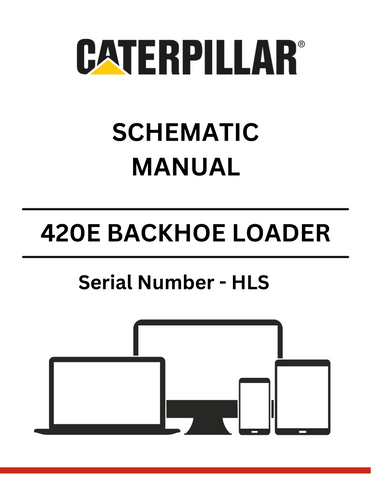 Discover the CAT 420E Backhoe Loader Schematic Manual (S/N - HLS). Access detailed diagrams and specifications to enhance your equipment maintenance and repair.