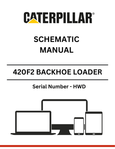 Get the CAT 420F2 Backhoe Loader Schematic Manual (S/N - HWD) for expert guidance on schematics and maintenance tips to keep your equipment running smoothly.