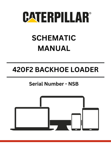 Discover the CAT 420F2 Backhoe Loader Schematic Manual (S/N - NSB). Access detailed diagrams and technical information for efficient maintenance and repairs.