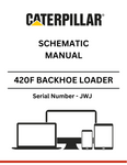  Discover the CAT 420F Backhoe Loader Schematic Manual (S/N - JWJ). Access detailed diagrams and specifications to enhance your equipment maintenance and repair.