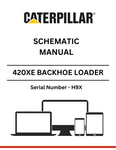 Discover the CAT 420XE Backhoe Loader Schematic Manual (S/N - H9X). Access detailed diagrams and technical information for efficient maintenance and repairs.
