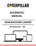 Discover the CAT 424B Backhoe Loader Schematic Manual (S/N - JRY). Access detailed diagrams and specifications to enhance your equipment maintenance and repair.