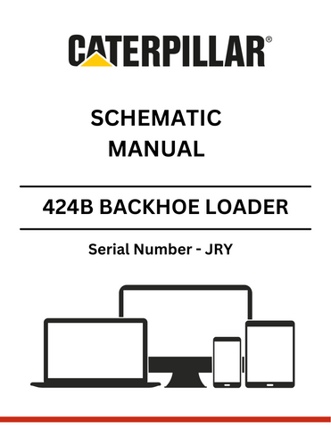 Discover the CAT 424B Backhoe Loader Schematic Manual (S/N - JRY). Access detailed diagrams and specifications to enhance your equipment maintenance and repair.