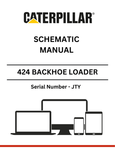 Discover the CAT 424 Backhoe Loader Schematic Manual (S/N - JTY) for detailed insights and technical guidance to enhance your equipment's performance.