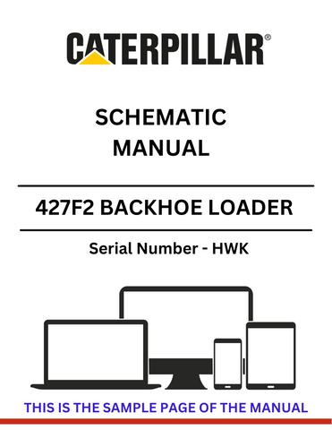 Discover the CAT 427F2 Backhoe Loader Schematic Manual for S/N - HWK. Access detailed diagrams and specifications to enhance your equipment maintenance