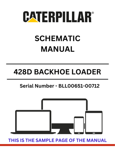  Discover the CAT 428D Backhoe Loader Schematic Manual for S/N BLL00651-00712, powered by the reliable 3054 engine. Access detailed diagrams and specifications.