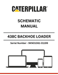 Discover the CAT 438C Backhoe Loader Schematic Manual for S/N 9KN01061-01199, powered by the reliable 3054 engine. Access essential diagrams and specifications.