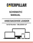 Access the CAT 446B Backhoe Loader Schematic Manual for S/N 5BL02500-UP. Explore comprehensive diagrams and specifications powered by the 3114 engine.