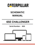 Discover the CAT 65E Challenger Schematic Manual for S/N 6GS. Access detailed diagrams and technical information to enhance your equipment maintenance.
