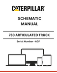 Discover the CAT 730 Articulated Truck Schematic Manual (S/N - AGF) for detailed insights and technical guidance. Perfect for operators and technicians alike.
