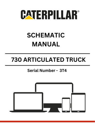 Access the comprehensive CAT 730 Articulated Truck Schematic Manual (S/N - 3T4) for expert guidance and detailed schematics to optimize your equipment performance.