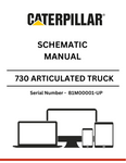Explore the comprehensive CAT 730 Articulated Truck Schematic Manual (S/N B1M00001-UP). Find essential diagrams and technical details for optimal performance.