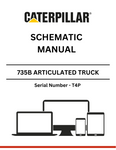 Discover the CAT 735B Articulated Truck Schematic Manual (S/N - T4P) for detailed insights and technical guidance. Perfect for operators and technicians alike.
