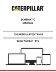 Discover the CAT 735 Articulated Truck Schematic Manual (S/N - 3T5) for detailed insights and technical specifications to enhance your equipment knowledge.