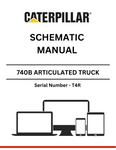 Discover the CAT 740B Articulated Truck Schematic Manual (S/N - T4R) for detailed insights and technical specifications to enhance your equipment knowledge.