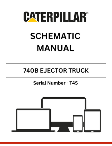 Discover the CAT 740B Ejector Truck Schematic Manual (S/N - T4S) for detailed insights and technical guidance. Perfect for operators and technicians alike.