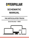 Discover the CAT 740 Articulated Truck Schematic Manual (S/N - WWD) for detailed insights and technical specifications to enhance your equipment knowledge.