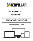 Discover the CAT 75D Challenger Schematic Manual (S/N - 5AR) for detailed insights and technical guidance. Perfect for maintenance and repair professionals.