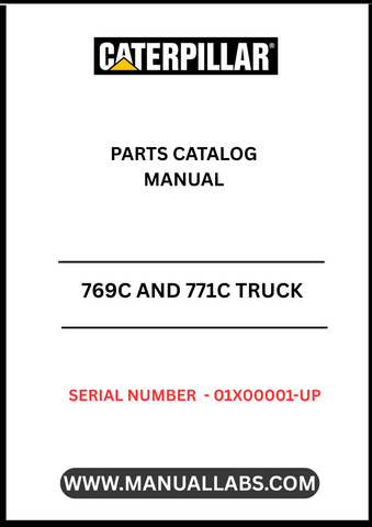 Discover the essential CAT 769C and 771C Truck Parts Catalog Manual, specifically designed for serial numbers 01X00001 and up. This comprehensive guide is powered by the robust 3408E engine, ensuring you have the most accurate and detailed information at your fingertips.