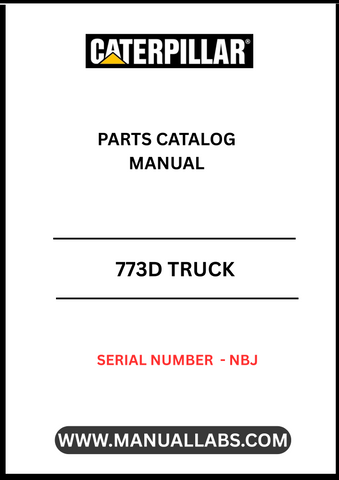 Discover the essential CAT 773D Truck Parts Catalog Manual, designed specifically for serial number NBJ. This comprehensive guide is your go-to resource for identifying and sourcing the right parts for your CAT 773D truck, ensuring optimal performance and longevity.