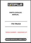 Discover the essential CAT 773 Truck Parts Catalog Manual, specifically designed for serial numbers 63G00340 and up, powered by the robust D346 engine. This comprehensive manual is your go-to resource for identifying and sourcing the right parts for your CAT 773 truck, ensuring optimal performance and longevity.