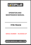 Enhance your operational efficiency with the CAT 777B Truck Operation and Maintenance Manual, specifically designed for serial numbers 4XJ00001 and up. This comprehensive guide provides essential insights into the powerful C32 engine, ensuring you maximize performance and longevity.