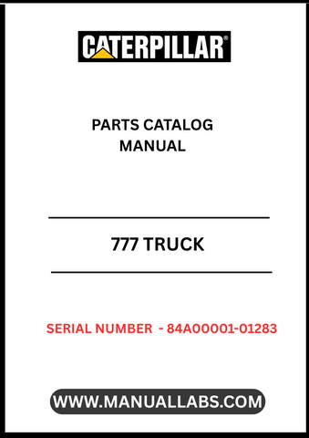 Discover the ultimate resource for maintaining and repairing your CAT 777 Truck with our comprehensive Parts Catalog Manual, specifically designed for serial numbers 84A00001-01283 and powered by the robust D348 engine. This manual is an essential tool for technicians and operators alike, providing detailed diagrams and specifications to ensure you have the right parts at your fingertips.