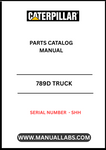 Discover the essential CAT 789D Truck Parts Catalog Manual, specifically designed for serial number SHH. This comprehensive guide is your go-to resource for identifying and sourcing the right parts for your CAT 789D truck, ensuring optimal performance and longevity.