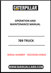  Enhance your operational efficiency with the CAT 789 Truck Operation and Maintenance Manual, specifically designed for models powered by the robust 3516 engine. This comprehensive guide provides essential insights into the truck's functionality, ensuring you maximize performance and longevity.