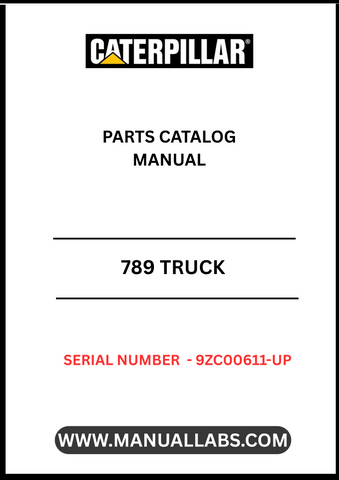 Enhance your maintenance and repair capabilities with the CAT 789 Truck Parts Catalog Manual, specifically designed for serial number 9ZC00611 and above. This comprehensive manual is powered by the robust 3516 engine, ensuring you have the most relevant and up-to-date information at your fingertips.