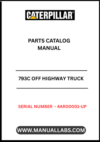 Discover the essential CAT 793C Off Highway Truck Parts Catalog Manual, specifically designed for serial numbers 4AR00001 and up. This comprehensive guide is powered by the robust 3516 engine, ensuring you have access to the most accurate and detailed information for your heavy-duty vehicle.
