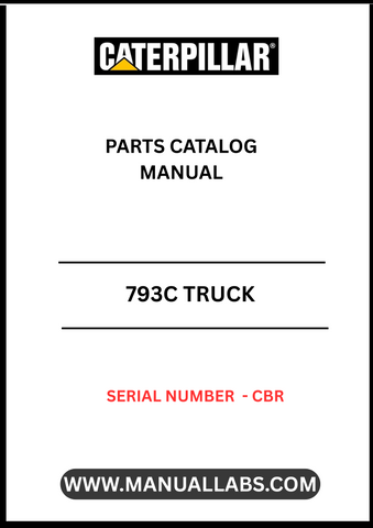 Discover the essential CAT 793C Truck Parts Catalog Manual, specifically designed for serial number CBR. This comprehensive manual serves as your go-to resource for identifying and sourcing the right parts for your CAT 793C truck, ensuring optimal performance and longevity.