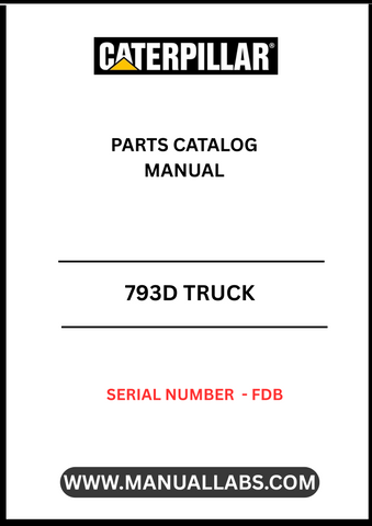 Discover the ultimate resource for maintaining and repairing your CAT 793D truck with the comprehensive CAT 793D Truck Parts Catalog Manual, specifically designed for serial number FDB. This meticulously curated manual serves as an essential guide for technicians and operators alike, providing detailed diagrams, part numbers, and specifications that ensure you have the right components at your fingertips. Whether you are performing routine maintenance or tackling more complex repairs, this catalog is your g
