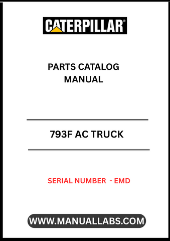 Discover the essential CAT 793F AC Truck Parts Catalog Manual, specifically designed for serial number EMD. This comprehensive manual serves as your go-to resource for identifying and sourcing the right parts for your CAT 793F AC truck, ensuring optimal performance and longevity.