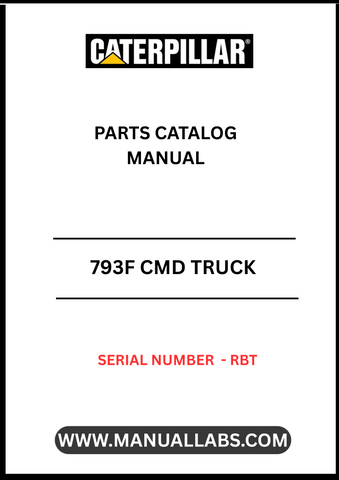 Discover the essential CAT 793F CMD Truck Parts Catalog Manual, specifically designed for serial number RBT. This comprehensive manual is your go-to resource for detailed information on parts, ensuring you have everything you need to maintain and repair your heavy-duty truck efficiently.