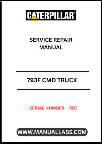 Discover the ultimate resource for maintaining your CAT 793F CMD Truck with our comprehensive Service Repair Manual, specifically designed for serial number RBT. This manual is an essential tool for technicians and operators alike, providing detailed insights into the truck's systems and components.
