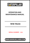 Discover the essential CAT 797F Truck Operation and Maintenance Manual, specifically designed for serial number LAJ. This comprehensive guide is an invaluable resource for operators and maintenance personnel, ensuring optimal performance and longevity of your heavy-duty truck.