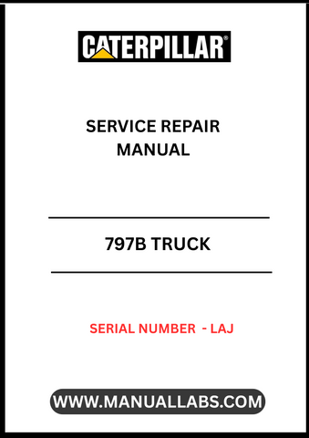 The CAT 797F Truck Service Repair Manual (S/N - LAJ) is an essential resource for maintaining and repairing your heavy-duty equipment. This comprehensive manual provides detailed instructions, diagrams, and specifications tailored specifically for the CAT 797F model, ensuring you have the right information at your fingertips to keep your truck running smoothly.