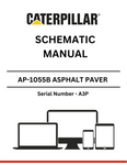 Discover the CAT AP-1055B Asphalt Paver Schematic Manual (S/N - A3P) for detailed insights and technical specifications to enhance your paving projects.
