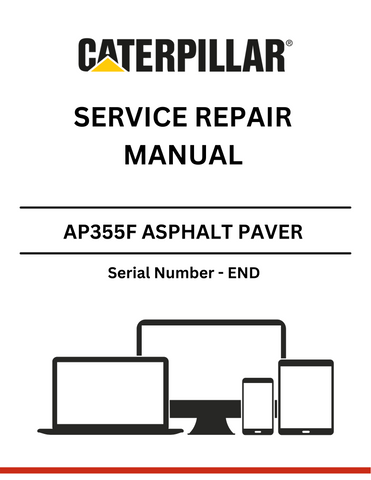 Discover the CAT AP355F Asphalt Paver Service Repair Manual for S/N - END. Access essential maintenance tips and troubleshooting guidance for optimal performance.
