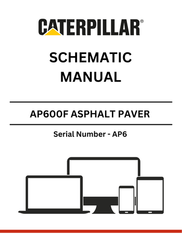 Discover the comprehensive schematic manual for the CAT AP600F Asphalt Paver. Access detailed diagrams and specifications to enhance your equipment knowledge.