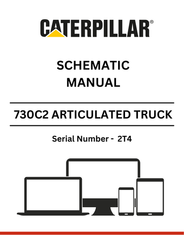 Access the CAT 730C2 Articulated Truck Schematic Manual (S/N - 2T4) for in-depth schematics and maintenance guidance to enhance your truck's performance.