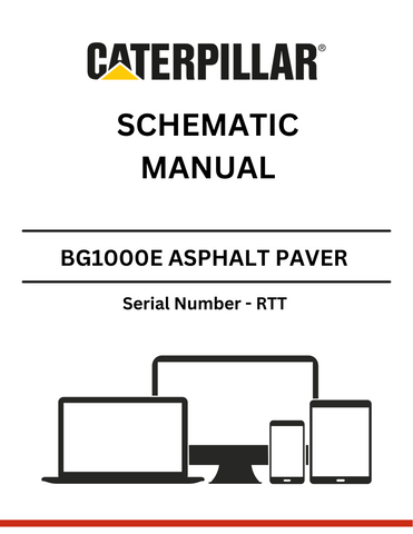 Discover the CAT BG1000E Asphalt Paver Schematic Manual (S/N - RTT) for detailed insights and technical guidance to enhance your paving projects.