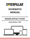 Discover the CAT BG655D Asphalt Paver Schematic Manual (S/N - BPA) for detailed insights and technical specifications to enhance your paving projects.