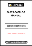 Discover the essential CAT C18 I6 Gen Set Engine Parts Catalog Manual, designed specifically for serial numbers MEZ00001 and up. This comprehensive manual serves as a vital resource for technicians and engineers, providing detailed information on parts, specifications, and maintenance procedures to ensure optimal performance of your engine.