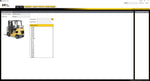 (CAT) Caterpillar 2CC4000 Forklift Operation & Maintenance Manual