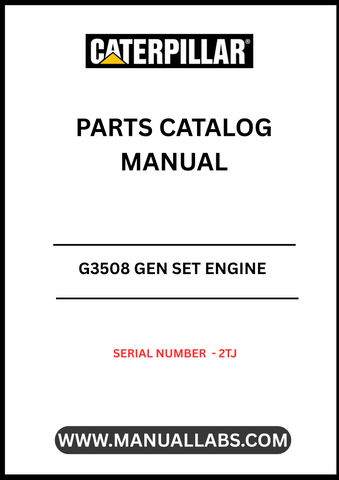 Discover the essential CAT G3508 Gen Set Engine Parts Catalog Manual, specifically designed for serial number 2TJ. This comprehensive manual serves as a vital resource for technicians and engineers, providing detailed information on parts, specifications, and maintenance procedures to ensure optimal performance of your engine.